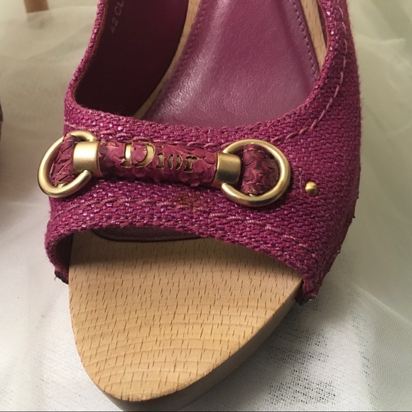 DIOR heels 👠 purple size 42 EUR - Picture 7 of 13